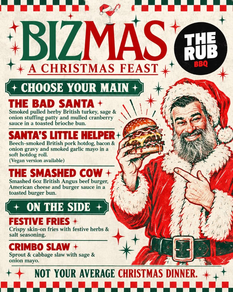 A Christmas feast from The Rub BBQ